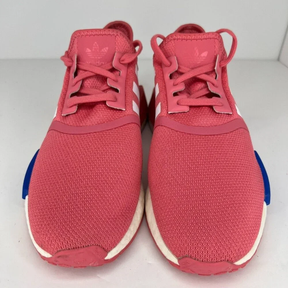 Adidas Womens 029003 Pink NMD R1  Low Top Lace Up Size 9 Running Shoes - Picture 3 of 9